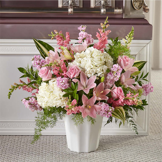 Simply Serene Floor Basket –  Verona Florist, Woodbridge ON