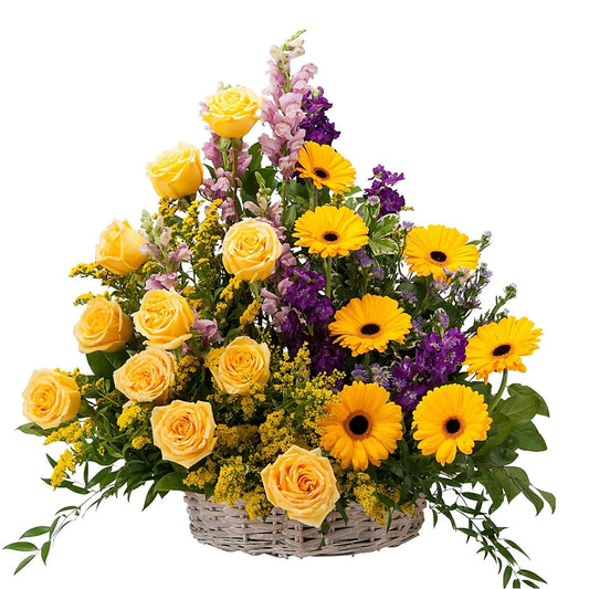 Vivid Memories Basket Tribute