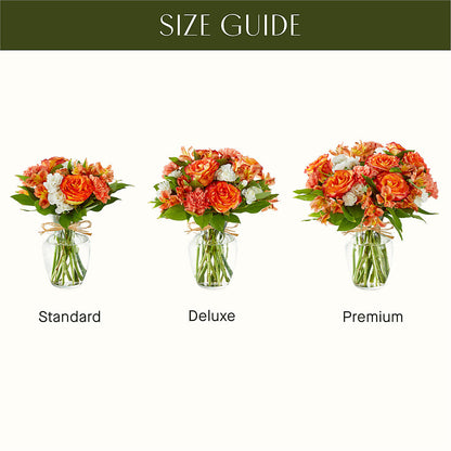 Apricot Glow Bouquet –  Verona Florist, Woodbridge ON