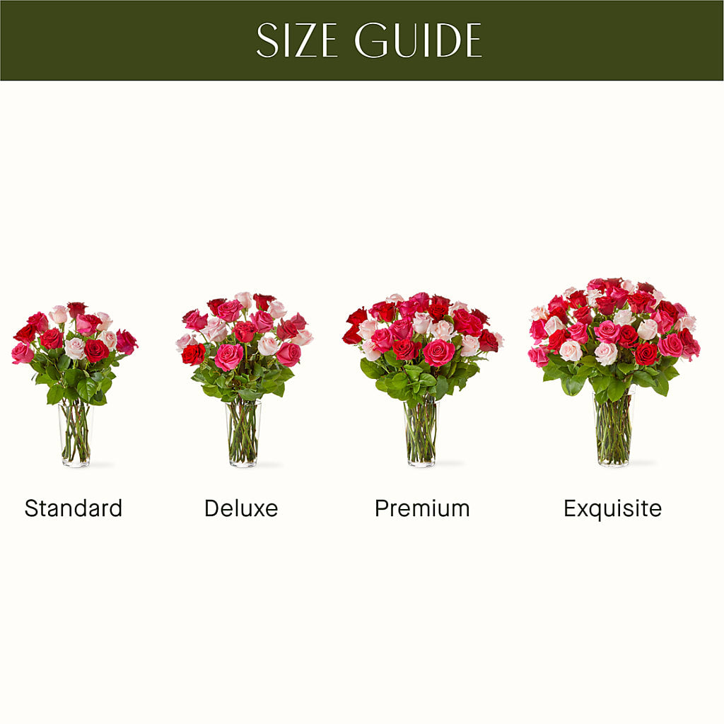 Charming Rose Bouquet –  Verona Florist, Woodbridge ON