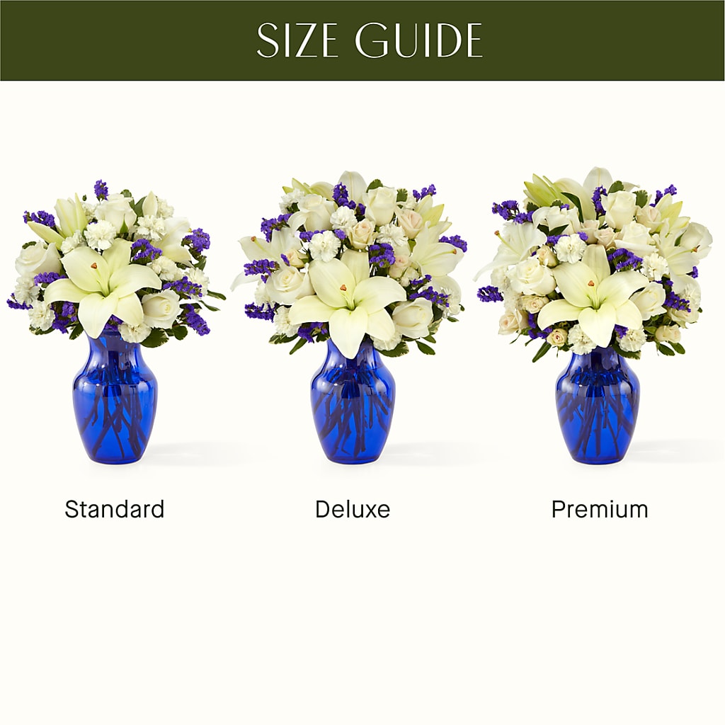 Sapphire Rush Bouquet –  Verona Florist, Woodbridge ON