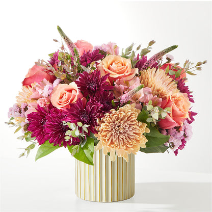Berry Cobbler Bouquet with Ivory Vase –  Verona Florist, Woodbridge ON