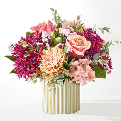 Berry Cobbler Bouquet with Ivory Vase –  Verona Florist, Woodbridge ON