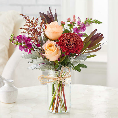 Moody Hues Bouquet –  Verona Florist, Woodbridge ON
