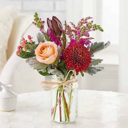 Moody Hues Bouquet –  Verona Florist, Woodbridge ON