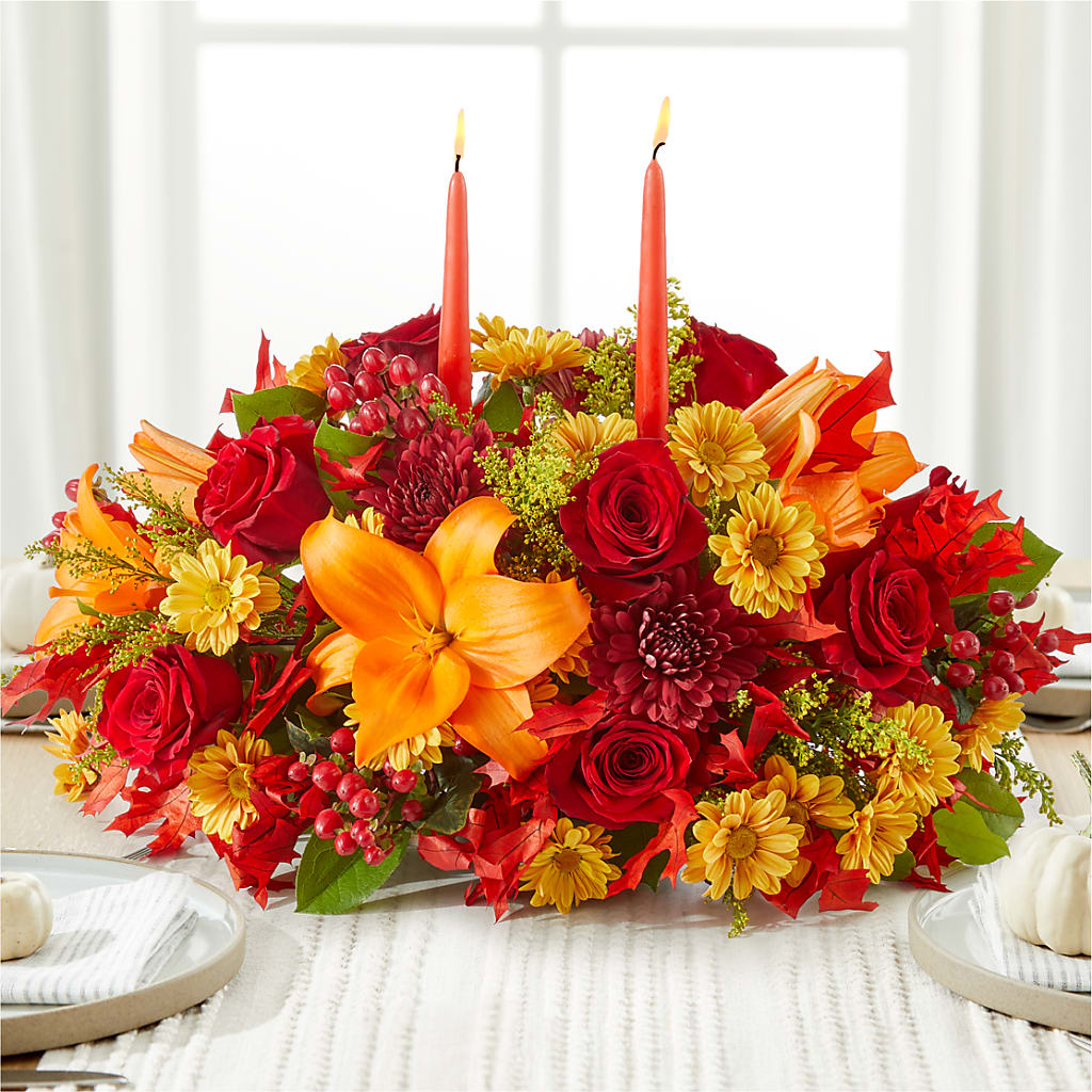 Autumn's Embrace Centerpiece –  Verona Florist, Woodbridge ON