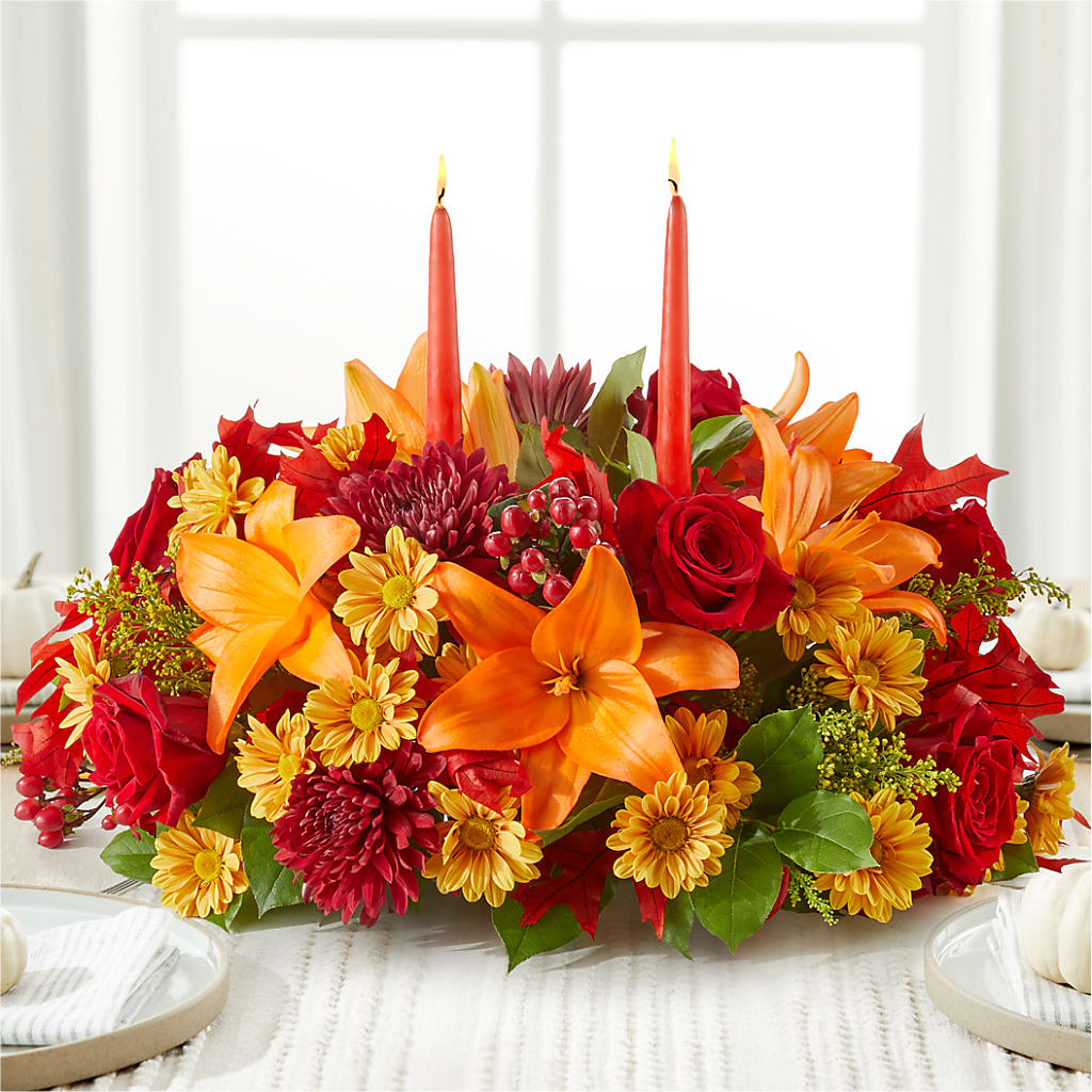 Autumn's Embrace Centerpiece –  Verona Florist, Woodbridge ON