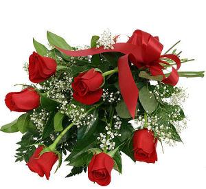 6 Red Roses –  Verona Florist, Woodbridge ON